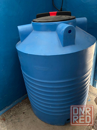 Бак для воды 300л диаметр 78 (был в использовании) Макеевка - изображение 1