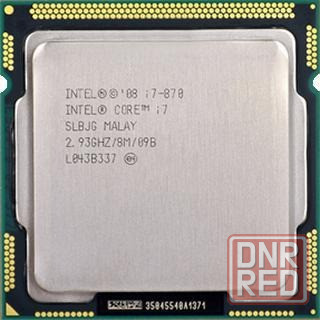 Intel Процессор Core i7 870 ( 2,93 ГГц, LGA 1156, 8 Мб, 4 ядра ) Донецк - изображение 1