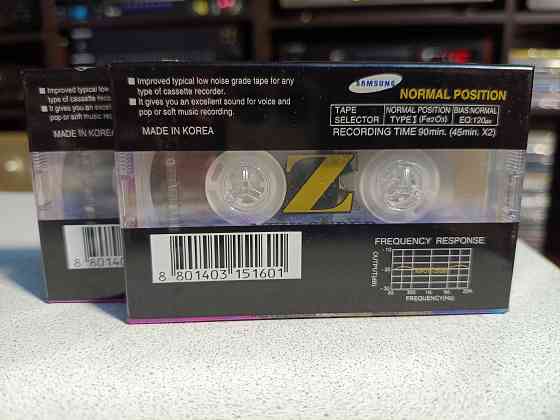 Запечатанные аудиокассеты Samsung/Z 90/ Type I Донецк