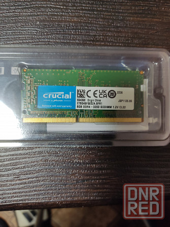 Crucial 8 GB DDR4-3200 Sodimm Донецк - изображение 1