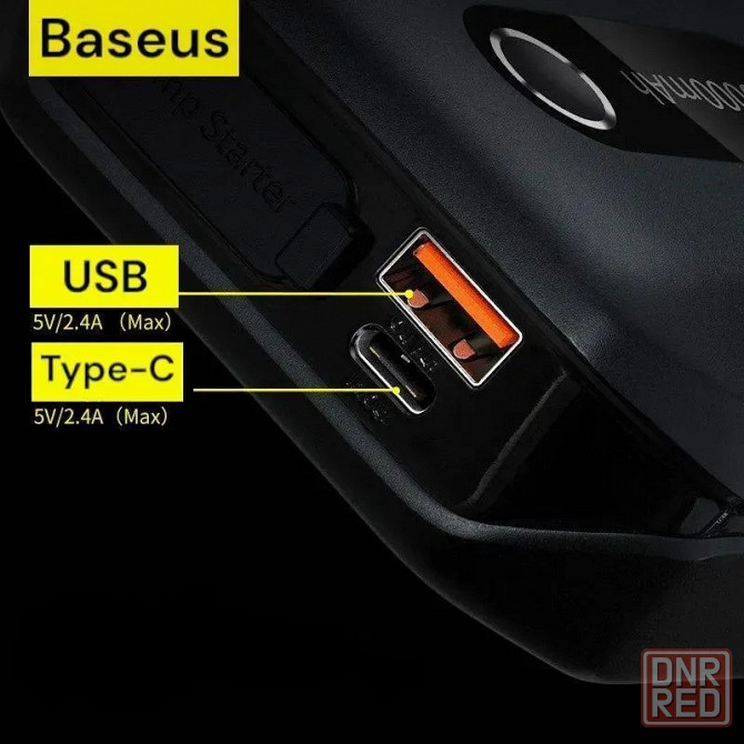 Пусковое устройство, jump starter Baseus Super Energy Air 10000mah (стартер, бустер) Новое Донецк - изображение 2