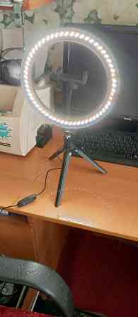 Лампа кольцевая светодиодная Донецк