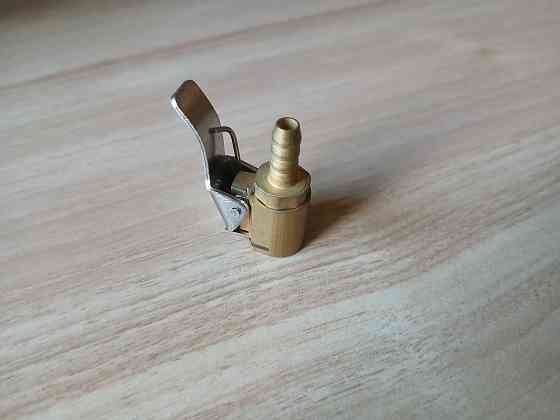 Наконечник насоса с клапаном, быстросъемный, металлический. Донецк