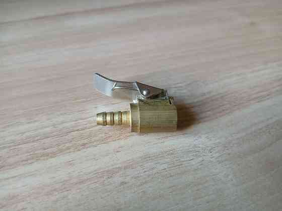 Наконечник насоса с клапаном, быстросъемный, металлический. Донецк