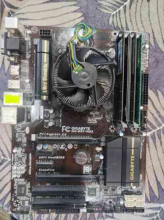 Продам мать проц оператива Донецк