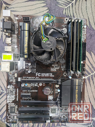 Продам мать проц оператива Донецк - изображение 1