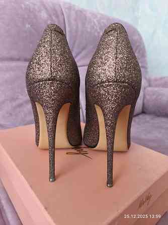 Туфли MiaMay лодочки бронзовые Макеевка