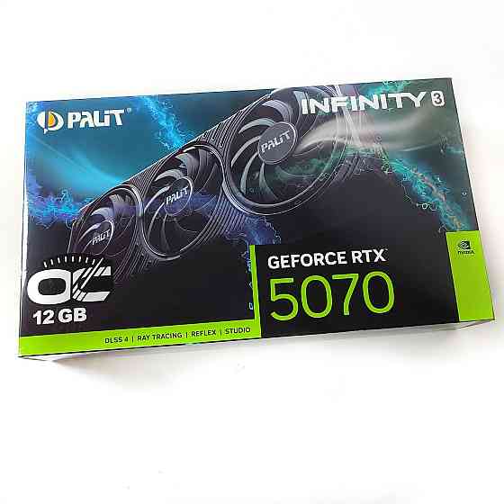 Geforce RTX5070 Infinity 3 12Gb GDDR7 Palit (292х42мм) Донецк