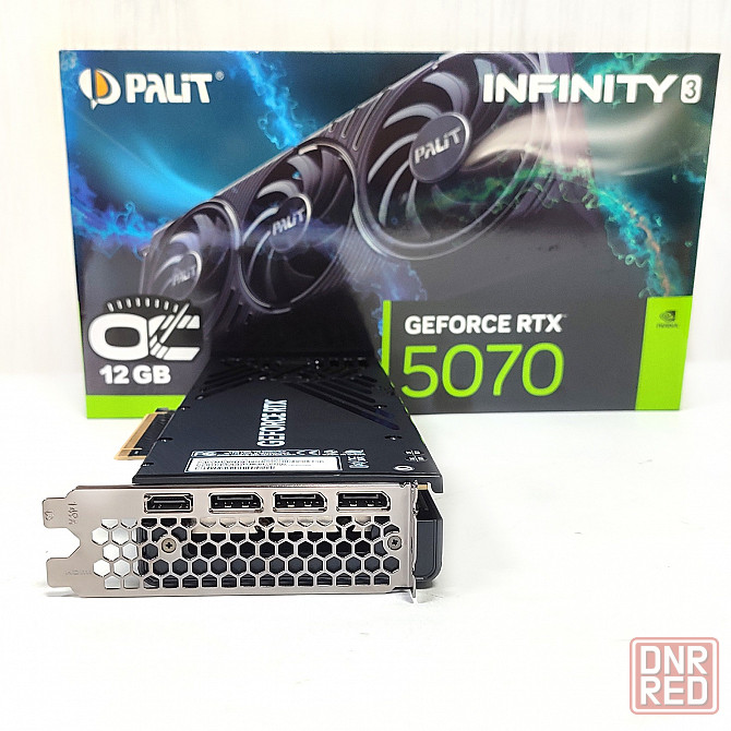 Geforce RTX5070 Infinity 3 12Gb GDDR7 Palit (292х42мм) Донецк - изображение 4