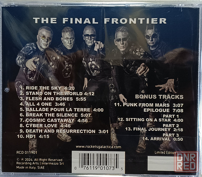 CD диск Rockets- The Final Frontier Донецк - изображение 2