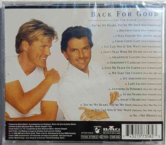 CD диск Modern Talking- Back For Good Донецк