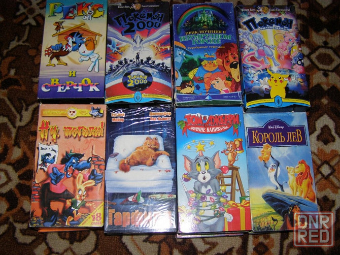 Видеокассеты с мультфильмами 23 шт. Макеевка - изображение 1