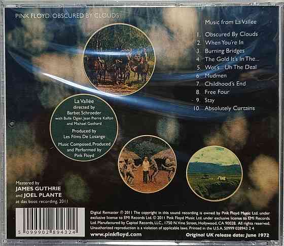 CD диск Pink Floyd -Obscured By Clouds Донецк