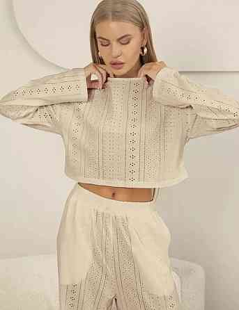 Пижама хлопковая со штанами Донецк