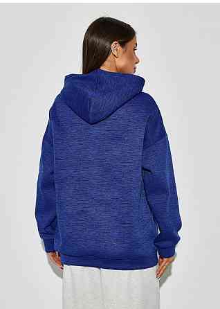 Худи оверсайз принтованная с начесом Донецк