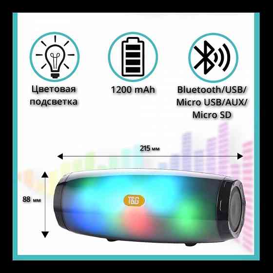 Портативная колонка TG-165 Донецк