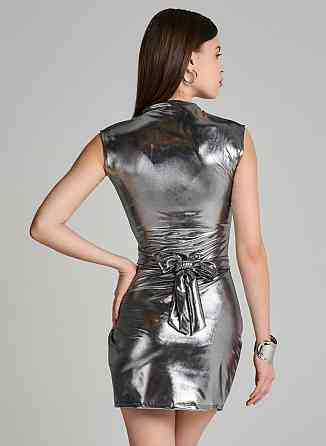 Мини платье праздничное металлик Донецк