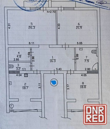 Продам отличную 3к.кв 120 кв.м 2 санузла 3 балкона Барановские дома Донецк - изображение 11