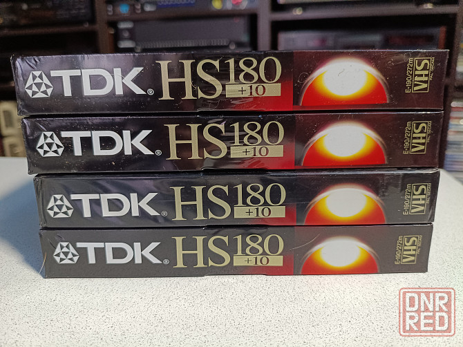 Запечатанные видеокассеты TDK/HS180+10/High Quality Standard/ Донецк - изображение 4