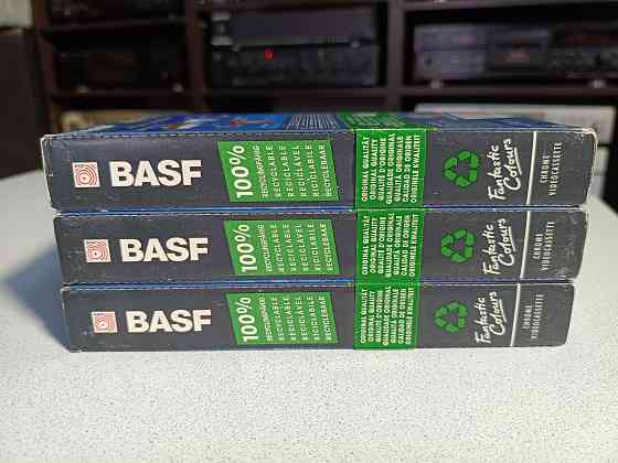 Запечатанные видеокассеты Basf by EMTEC/EQ240/Extra Quality Chrome Донецк