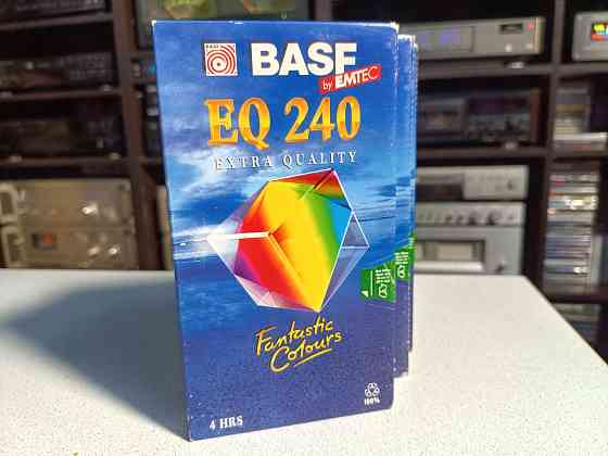 Запечатанные видеокассеты Basf by EMTEC/EQ240/Extra Quality Chrome Донецк