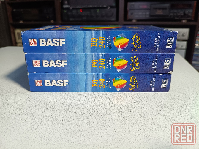 Запечатанные видеокассеты Basf by EMTEC/EQ240/Extra Quality Chrome Донецк - изображение 3