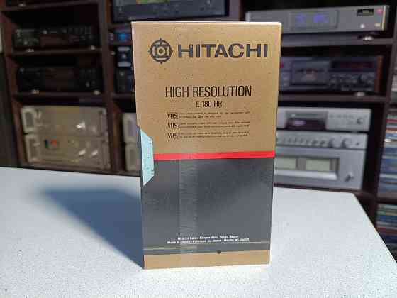 Запечатанная видеокассета Hitachi/E180HR/High Resolution Донецк