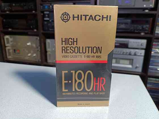 Запечатанная видеокассета Hitachi/E180HR/High Resolution Донецк