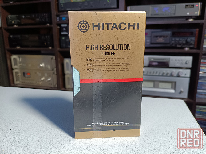 Запечатанная видеокассета Hitachi/E180HR/High Resolution Донецк - изображение 2
