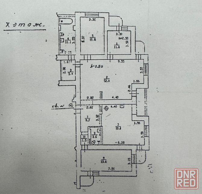 Продажа Видовой Квартиры 170 м2 на Набережной р. Кальмиус! Центр Города! Планировка - Спец Проект! Донецк - изображение 10