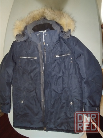 Мужская зимняя куртка р. 56, теплая, состояние как новое Макеевка - изображение 1