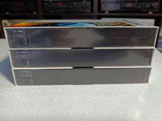 Запечатанные видеокассеты Panasonic/NV-E180 SP XP/ Донецк