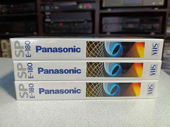 Запечатанные видеокассеты Panasonic/NV-E180 SP XP/ Донецк
