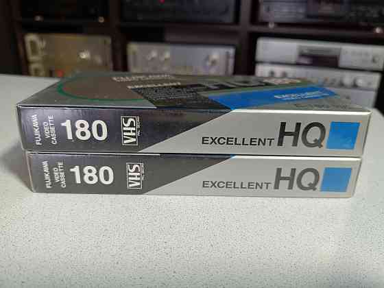 Запечатанные видеокассеты Fujikawa/HQ-E180/Excellent/ Донецк