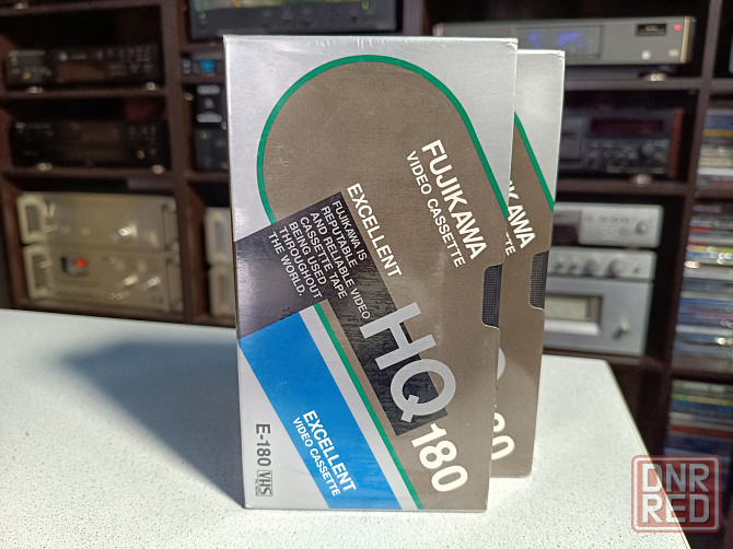 Запечатанные видеокассеты Fujikawa/HQ-E180/Excellent/ Донецк - изображение 1
