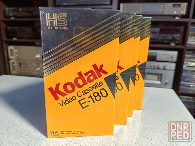 Запечатанные видеокассеты Kodak/HS-E180/High Standard/ Донецк - изображение 1