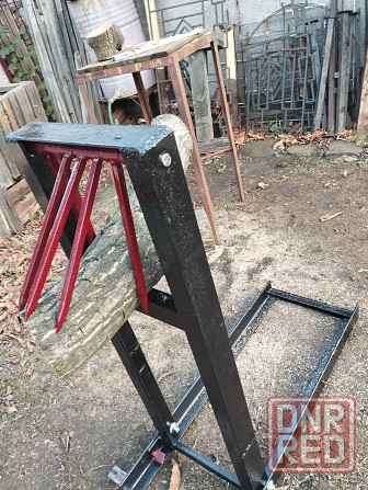 Металлический держатель дерева для распиливания дров Макеевка - изображение 3