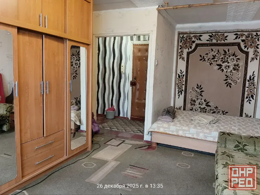 Аренда 1-но ком. кв., 8/9 этаж, вода по графику, ул.Химиков, Грабари Донецк - изображение 1