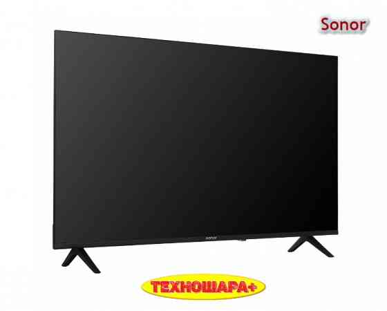 43" тв Sonor 43SNR100S. Smart|Android14|FullHD|HDR|Bluetooth|Голос Донецк