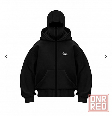 зип худи с балаклавой y2k Донецк - изображение 1