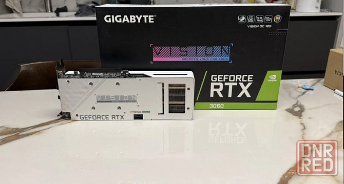 Bидeoкарта GIGABYТЕ GеFоrcе RTХ 3060 VISION 12gb Торез - изображение 1
