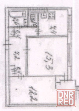 Продается 2 - х комнатная квартира, ул. Бирюзова, д. 57 Донецк - изображение 4