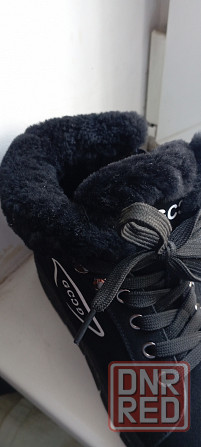 Стильные ботинки женские зимние черные натуральные сверху и внутри разм.39 Донецк - изображение 2