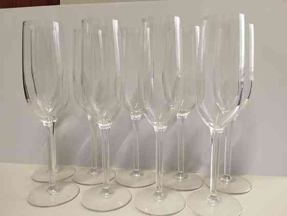 Бокалы для шампанского 9 шт. Макеевка