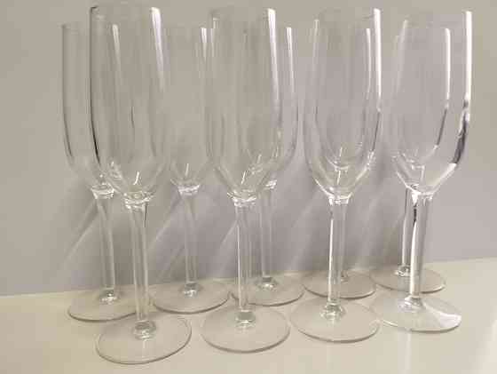 Бокалы для шампанского 9 шт. Макеевка