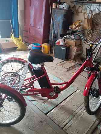 Велосипед аккумуляторный трехколесный Донецк