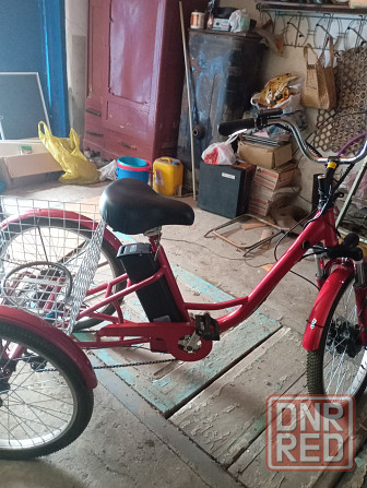 Велосипед аккумуляторный трехколесный Донецк - изображение 1