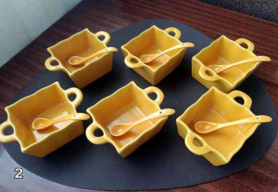 Наборы керамических емкостей для запекания, десертов, хранения Донецк