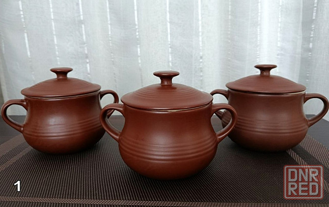 Наборы керамических емкостей для запекания, десертов, хранения Донецк - изображение 2