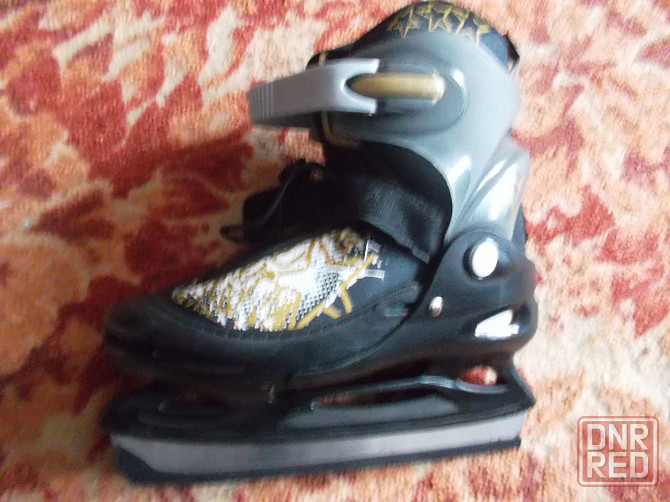 коньки детские раздвижные раз 34-37 Донецк - изображение 3